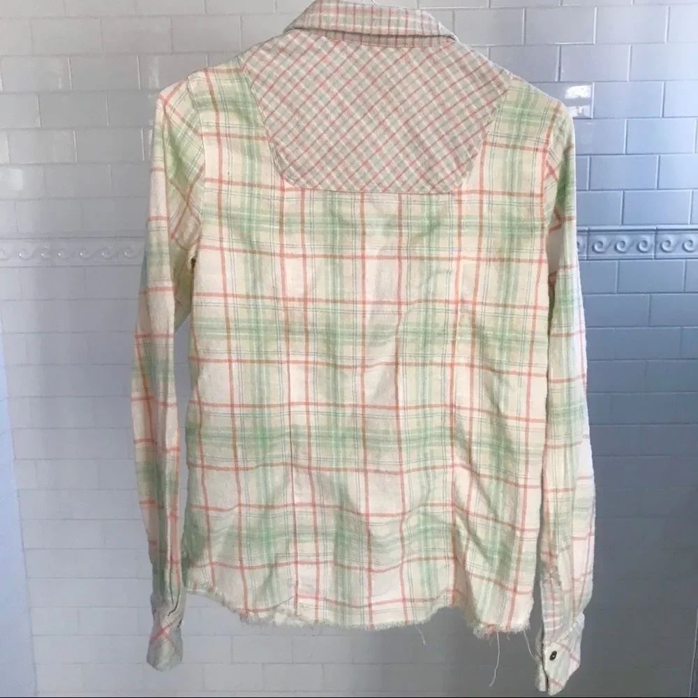 Free People casual button down shirt size M - Picture 3 of 3